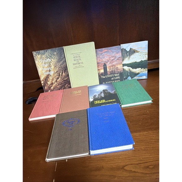 Other - Church Of Unity School of‎ Christianity Lot 10 Books Fillmore Cady Rowland VTG